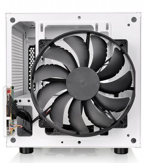 Obudowa Thermaltake Core V1 MiniITX Window-Snow Ed. - Galeria zdjęcie 20