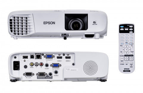PROJEKTOR EPSON EB-W49 LCD, WXGA, 3800 ANSI, 16000:1 - Galeria zdjęcie 1
