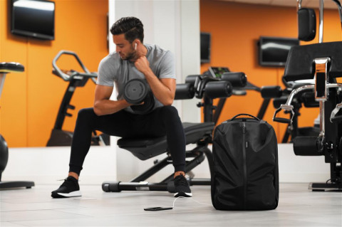 XD DESIGN PLECAK FLEX GYM BAG CZARNY - Galeria zdjęcie 21