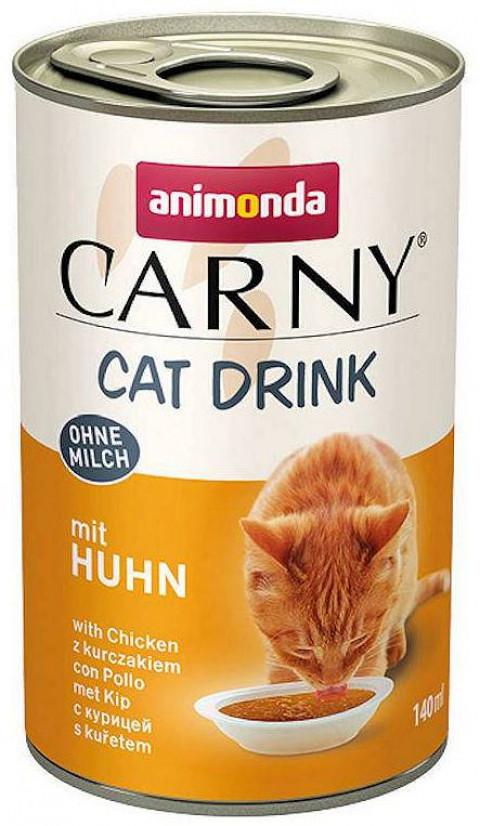 ANIMONDA Carny Cat Drink Napój z kurczakiem - przysmak dla kota - 140 ml - Galeria zdjęcie 1