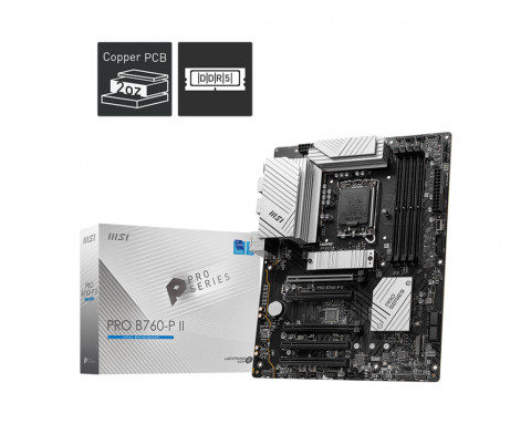 Płyta główna MSI PRO B760-P II - Galeria zdjęcie 2