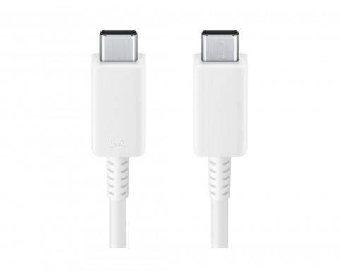 Kabel Samsung EP-DX510JW USB-C/USB-C 1,8m 5A, biały - Galeria zdjęcie 3