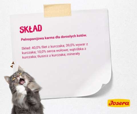 JOSERA Filet kurczak z wołowiną - mokra karma dla kota - 70 g - Galeria zdjęcie 5