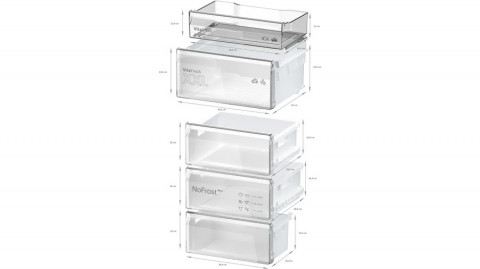 Lodówka BOSCH Serie 4 KGN362IDF No frost MultiAirflow 186cm - Galeria zdjęcie 7