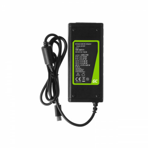 GREEN CELL ZASILACZ / ŁADOWARKA USB-C 65W (AD134P) - Galeria zdjęcie 7