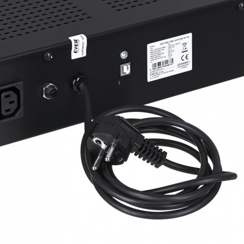 Zasilacz UPS EVER ECO Pro 1200 AVR CDS 19" (Rack; 1200VA) (W/EAVRRM-001K20/00) - Galeria zdjęcie 5