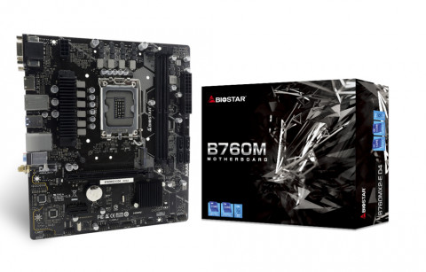 Płyta główna BIOSTAR B760MX2E D4 - Galeria zdjęcie 1