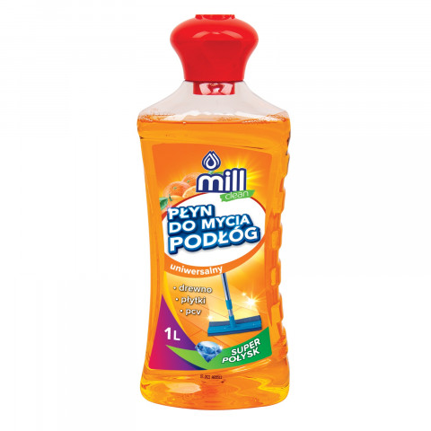 MILL CLEAN Płyn do mycia podłóg o zapachu Pomarańczy 1l - Galeria zdjęcie 1