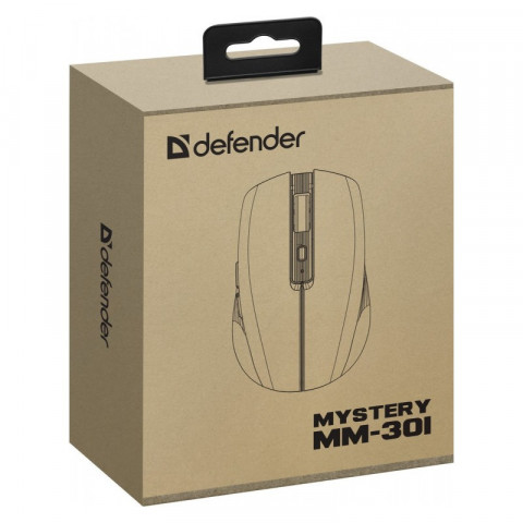 DEFENDER MYSZ MYSTERY MM-301 RF+BT FIOLETOWA 1600dpi 6P - Galeria zdjęcie 5