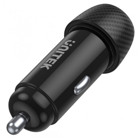 UNITEK ŁADOWARKA SAMOCHODOWA 38W,USB-A USB-C,QC3.0 - Galeria zdjęcie 2