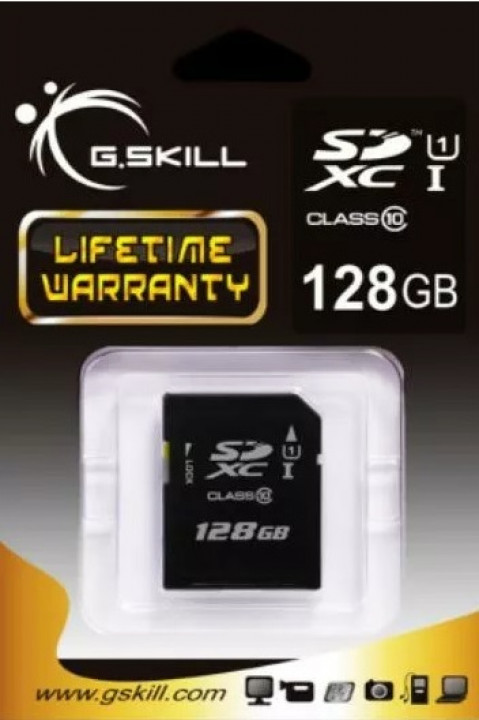 G.SKILL SDXC 128GB CLASS 10 UHS-I - Galeria zdjęcie 1