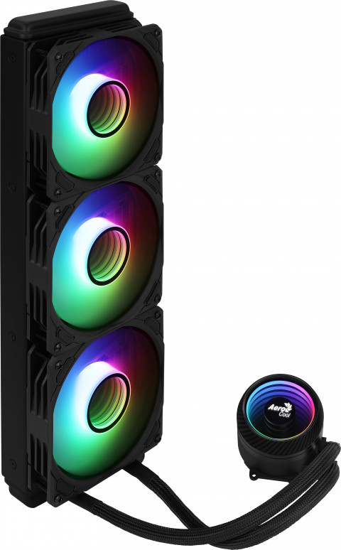 Chłodzenie wodne AEROCOOL PGS MIRAGE L360 ARGB BK - Galeria zdjęcie 2