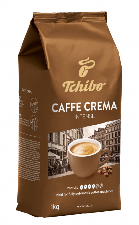 Kawa ziarnista Tchibo Cafe Crema Intense 1KG - Galeria zdjęcie 6