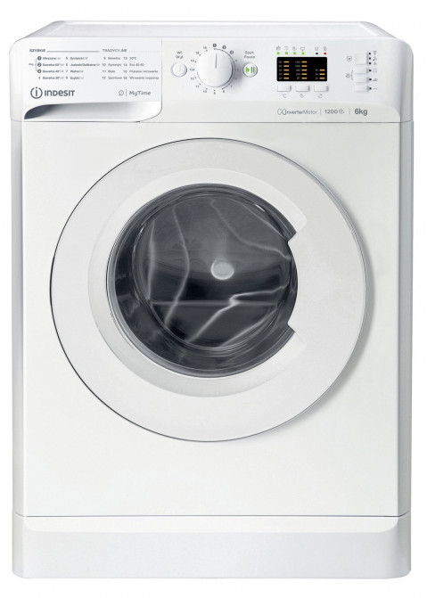 Pralka INDESIT MTWSA 61294 W PL 6kg 1200 obr/min - Galeria zdjęcie 1