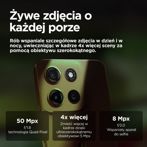 Smartfon Motorola Moto G15 Power 8/256GB Iguana Green - Galeria zdjęcie 3
