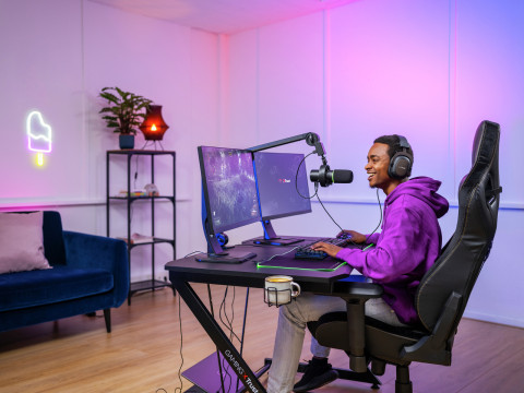 Mikrofon Trust GXT 255+ ONYX + statyw (24354) - Galeria zdjęcie 10