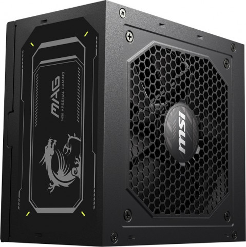 Zasilacz MSI MAG A850GL 850W PCIE5 II 80+ Gold ATX 3.1 (306-7ZP8D11-CE0) - Galeria zdjęcie 5