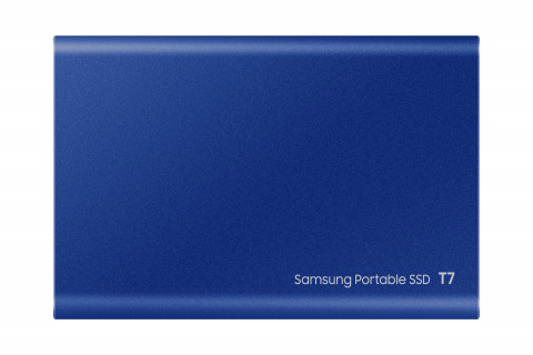 Dysk zewnętrzny SSD Samsung T7 (1TB; USB 3.2; niebieski; MU-PC1T0H/WW) - Galeria zdjęcie 4