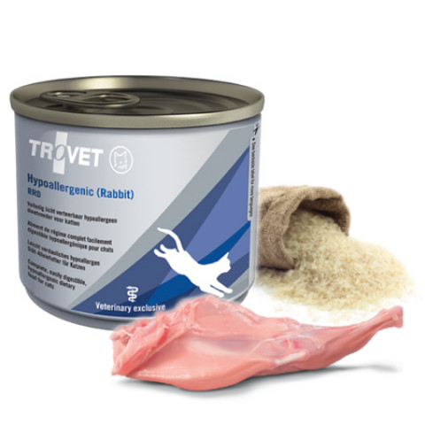 TROVET Hypoallergenic RRD z królikiem - mokra karma dla kota - 12x200 g - Galeria zdjęcie 7