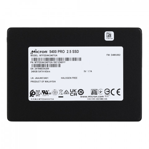 Micron 5400 PRO 240GB SATA MTFDDAK240TGA - Galeria zdjęcie 2