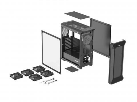 GENESIS OBUDOWA IRID 505F MIDI TOWER Z OKNEM - Galeria zdjęcie 18