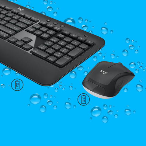 ZESTAW LOGITECH MK540 ADVANCED USB BLACK - Galeria zdjęcie 4