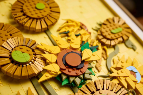 LEGO Art 31215 „Słoneczniki” Vincent van Gogh - Galeria zdjęcie 8