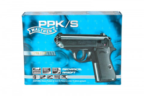 Pistolet ASG Walther PPK/S sprężynowy - Galeria zdjęcie 6