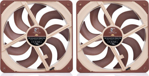 Wentylator NOCTUA 140mm NF-A14x25 G2 PWM Sx2 PP - Galeria zdjęcie 2