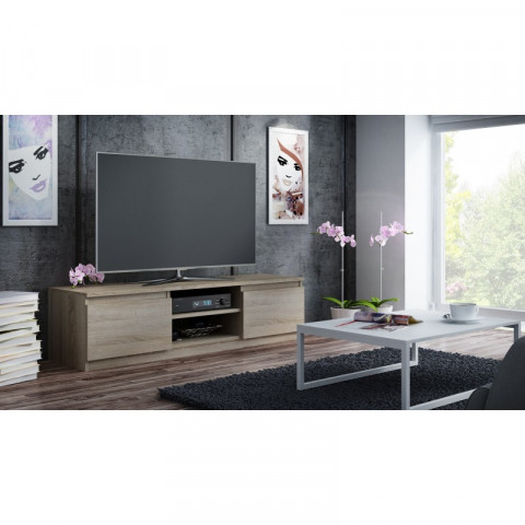 STOLIK RTV 140 SONOMA MAT - Galeria zdjęcie 2