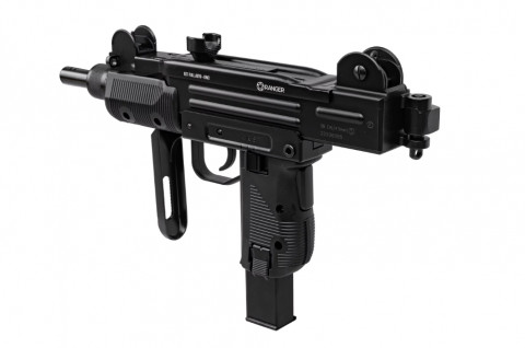 Pistolet maszynowy wiatrówka RANGER UZ1 FULL AUTO BLOWBACK kal.4,5BBs 25-strz. METAL KWC - Galeria zdjęcie 15