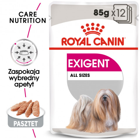 ROYAL CANIN CCN EXIGENT LOAF - mokra karma dla psa dorosłego - 12x85g - Galeria zdjęcie 4