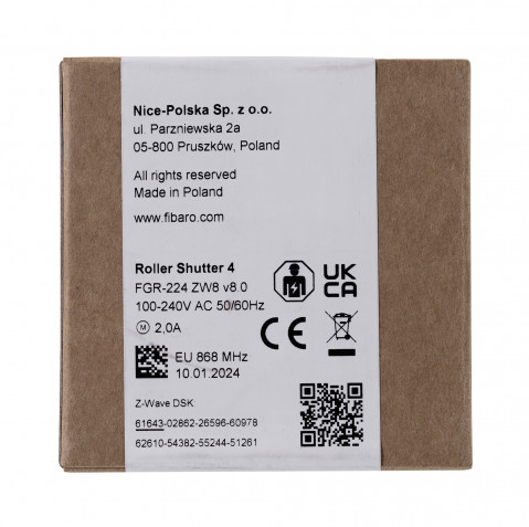 Sterownik Rolet Fibaro FGR-224 - Galeria zdjęcie 6