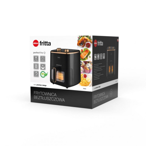 ELDOM FRYTKOWNICA BEZTŁUSZCZOWA FRITTA,POJ.5,0 L,R - Galeria zdjęcie 3