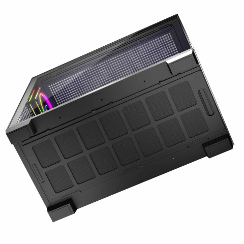 MODECOM OBUDOWA VOLCANO STELLAR ARGB MIDI 5F BLACK - Galeria zdjęcie 5