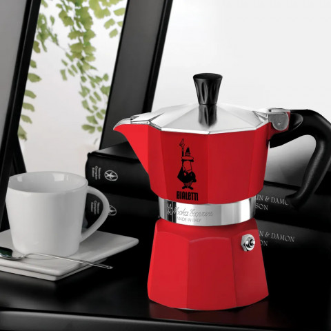 Bialetti kawiarka Winter Wonderland 3TZ czerwona - Galeria zdjęcie 3