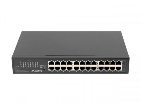 LANBERG SWITCH RSGE-24 RACK 19" (24-PORT, 1GB) - Galeria zdjęcie 1