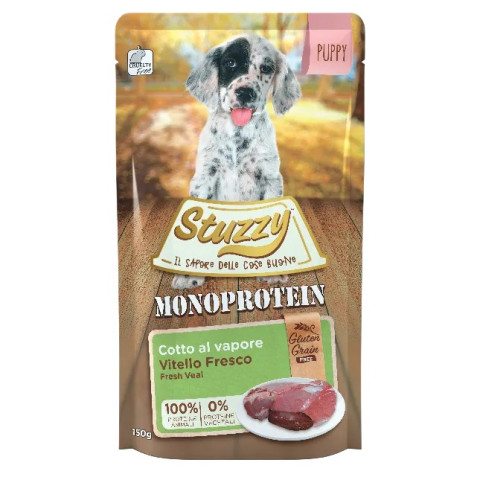 STUZZY Monoprotein Puppy Cielęcina - mokra karma dla psa - 150g - Galeria zdjęcie 1