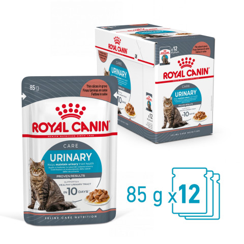 ROYAL CANIN FCN Urinary Care w sosie - mokra karma dla kota dorosłego - 12x85g - Galeria zdjęcie 8