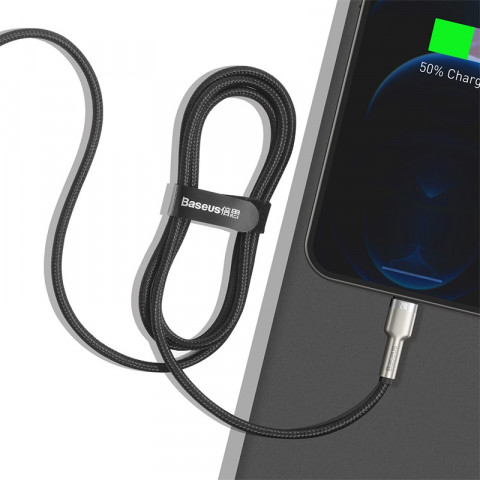 BASEUS CAFULE KABEL USB DO LIGHTNING 2.4A, 1M (CZA - Galeria zdjęcie 3