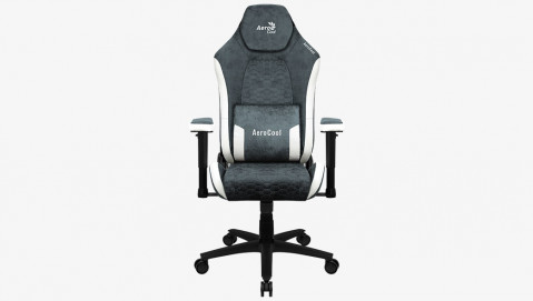 FOTEL AEROCOOL CROWN AeroSuede STEEL BLUE - Galeria zdjęcie 8