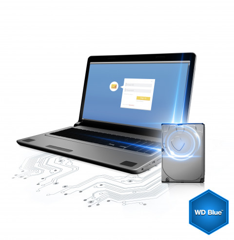 Dysk twardy Western Digital BLUE 1TB WD10EZEX SATA III 64MB Cache - Galeria zdjęcie 2
