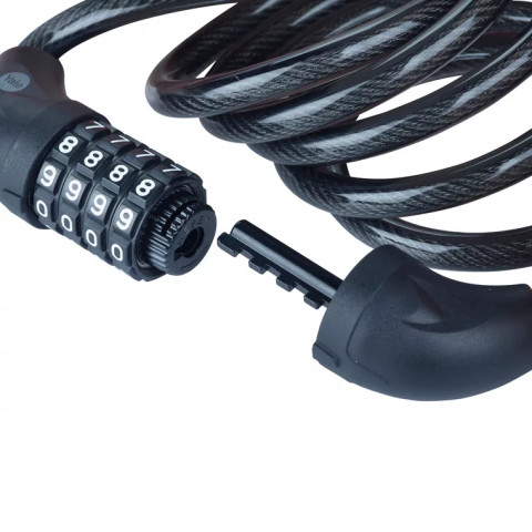 Linka rowerowa stalowa z zamkiem szyfrowym 10x1800mm Yale Essential Security Combination Cable Lock - Galeria zdjęcie 2