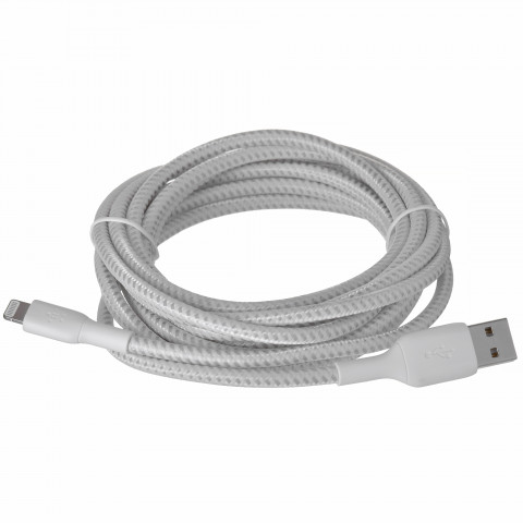 BELKIN KABEL USB A - LIGHTNING, 3M, BIAŁY - Galeria zdjęcie 6
