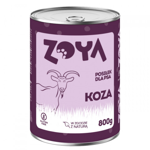 ZOYA Koza - mokra karma dla psa - 800g - Galeria zdjęcie 1