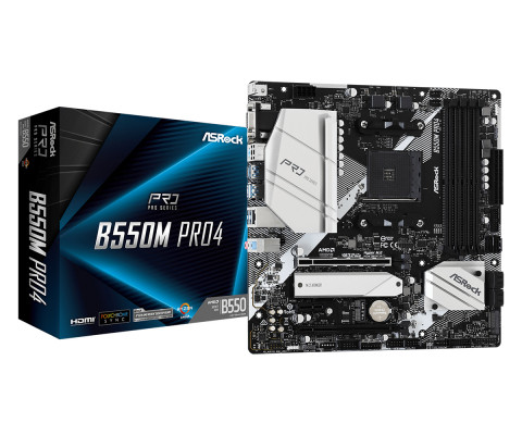 Płyta główna Asrock B550M PRO4 - Galeria zdjęcie 1