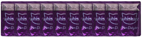 WHISKAS Pure Delight Drobiowe Frykasy w galaretce - mokra karma dla kota - 80x85g (2x(40x85g)) - Galeria zdjęcie 10