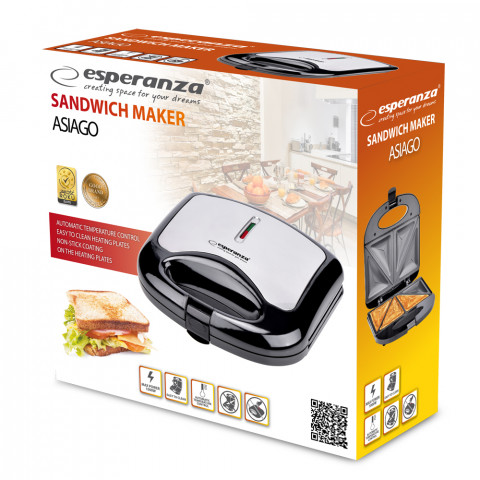 ESPERANZA OPIEKACZ DO KANAPEK 1000W ASIAGO - Galeria zdjęcie 3