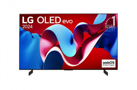 Telewizor LG OLED42C41LA OLED 42'' 4K Ultra HD 120Hz WebOS Dolby Atmos Czarny - Galeria zdjęcie 1