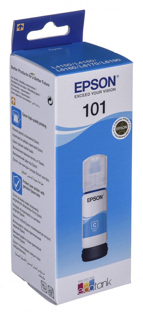 EPSON Tusz 101 Cyan T03V24A=C13T03V24A - Galeria zdjęcie 2